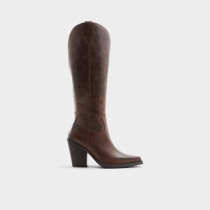 Nevada Western knee-high boot - Brown