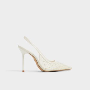 Pearlescent Slingback heel