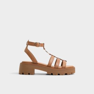 Lamington Gladiator sandal - Lug sole