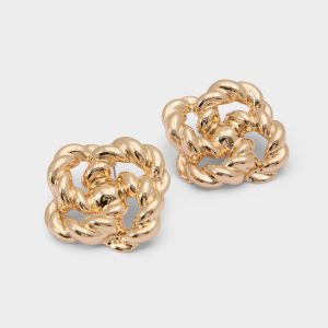 Doubleknot Statement earrings