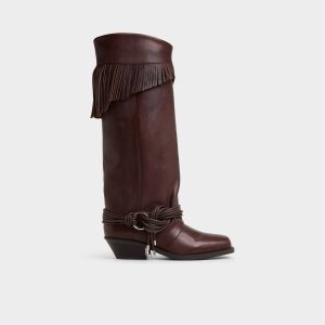 Longhorn Mid-calf boot - Kitten heel