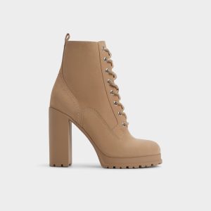 Rebelliously Combat ankle boot - Lug sole